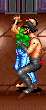 As hard as it may be to believe, though, the part where a man in leather pants humps Mr. T's leg until he dies is one of the game's tamer moments. I thought about making more anigifs from the shots I took later in the game, but even I have SOME limits when it comes to good taste. Sorry.